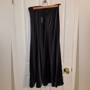 Magaschoni Silk Black Skirt size M